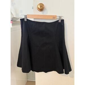 Gap Black A Line Mini Skirt Preppy Minimalist Classic 🖤